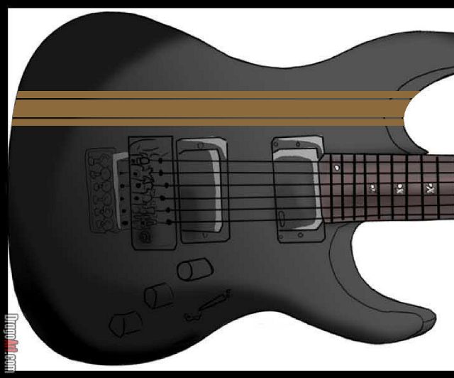 CUSTOM GOLD METALLIC STRIPE