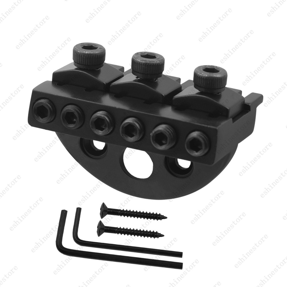 6 Strings 42mm Headless Electric Guitar String Locking Nut with Screw & Wrench