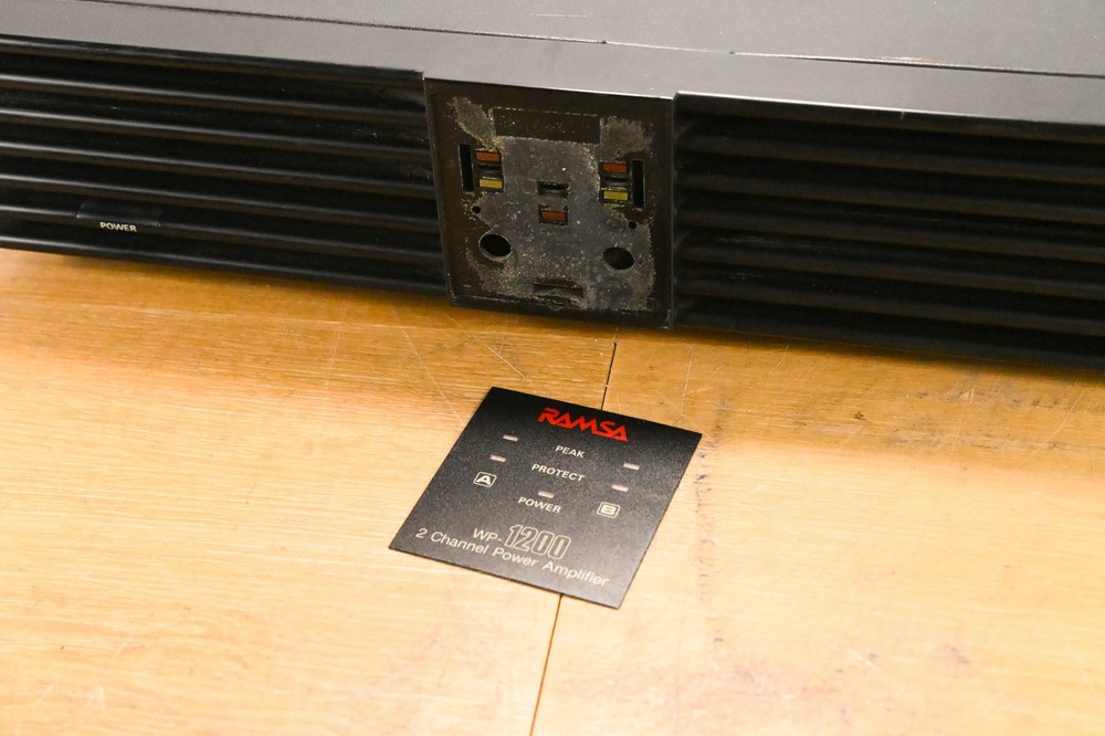 Ramsa WP-1200 2-Channel Power Amplifier CG01Y1G
