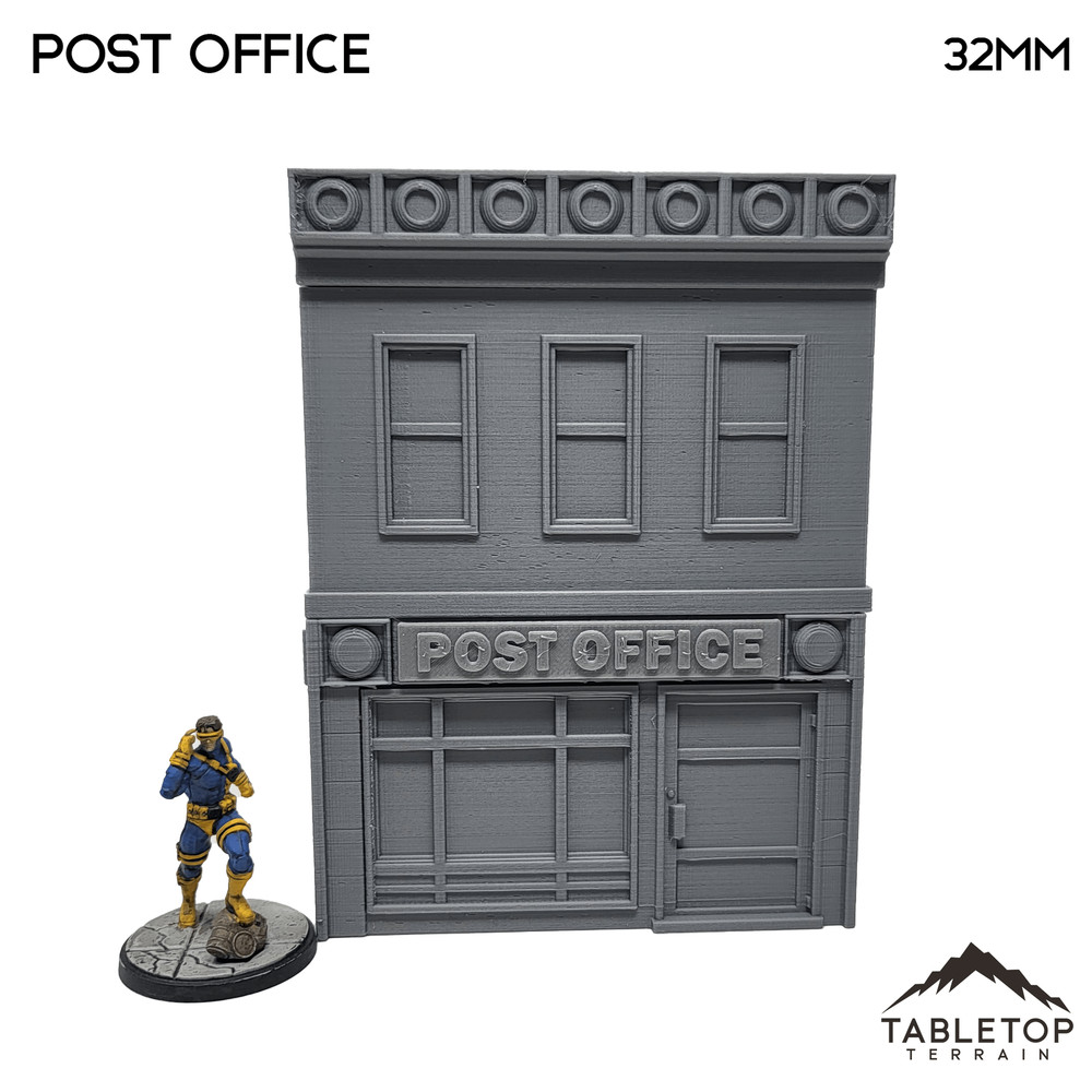 Post Office - Marvel Crisis Protocol Building - Tabletop Terrain MCP
