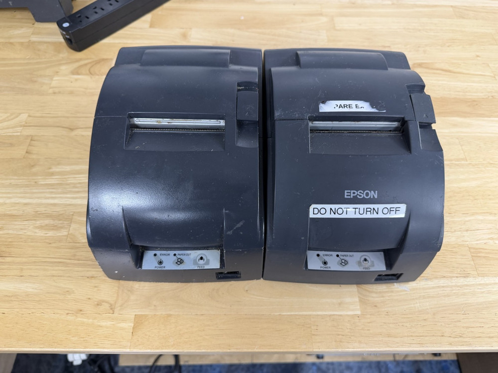 Used Epson TM-U220B POS Receipt Printer