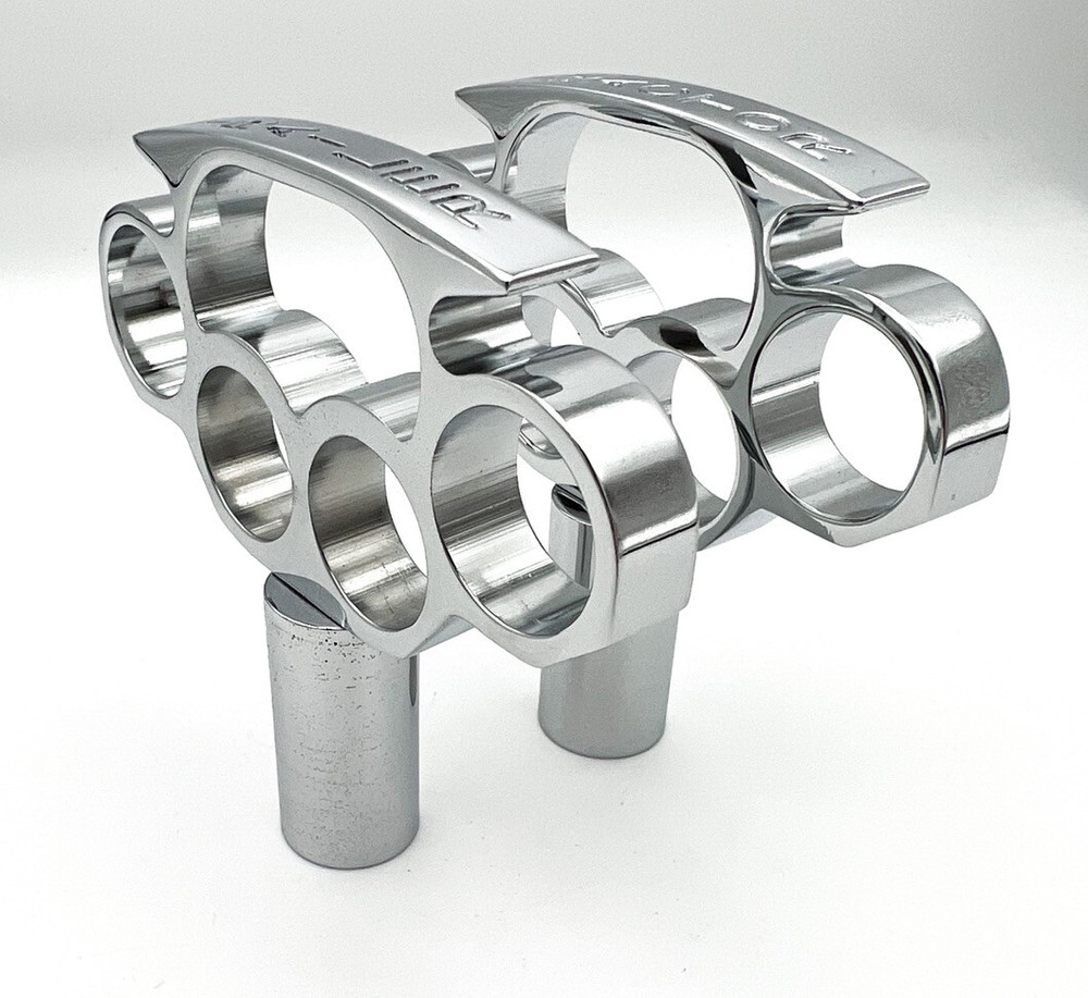 Chrome Handle Style Air Valve Knobs - Tractor/Trailer - Peterbilt Kenworth