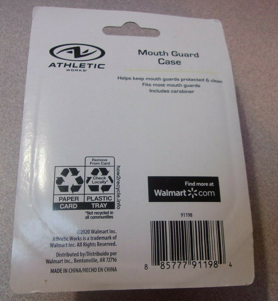 Athletic Works Mouth Guard Case / New!