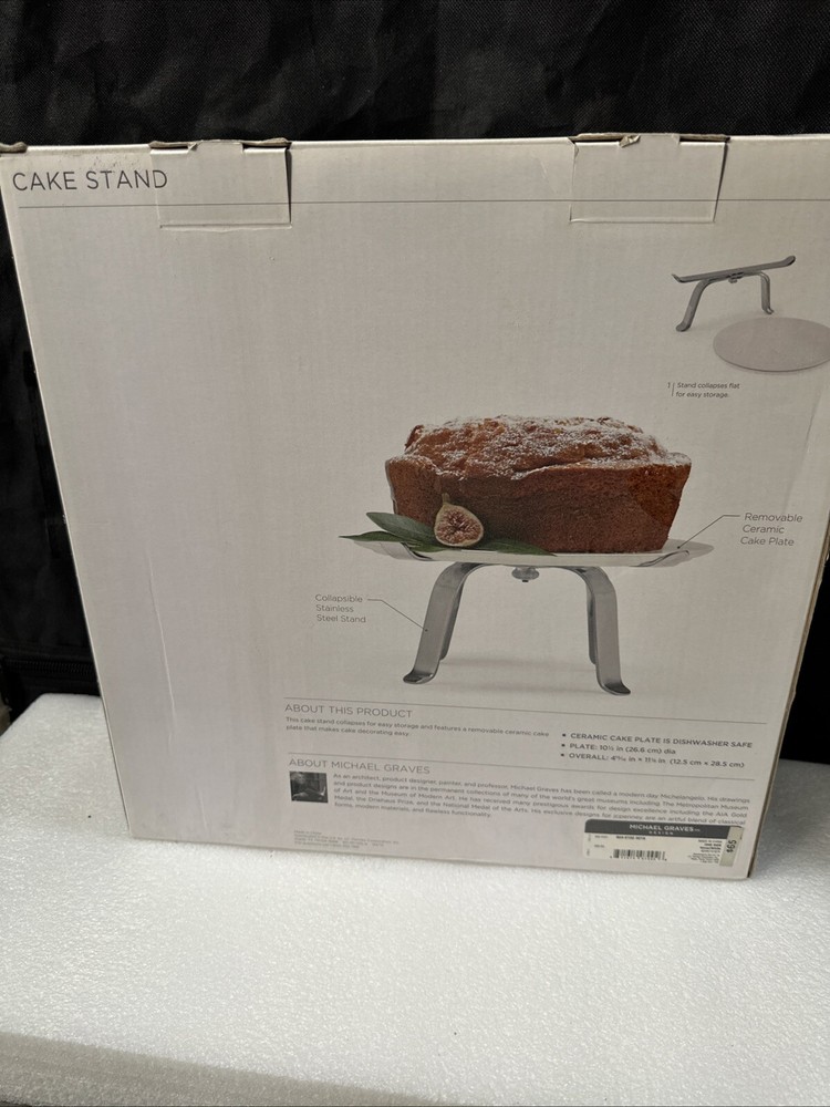 Michael Graves Design Cake Stand