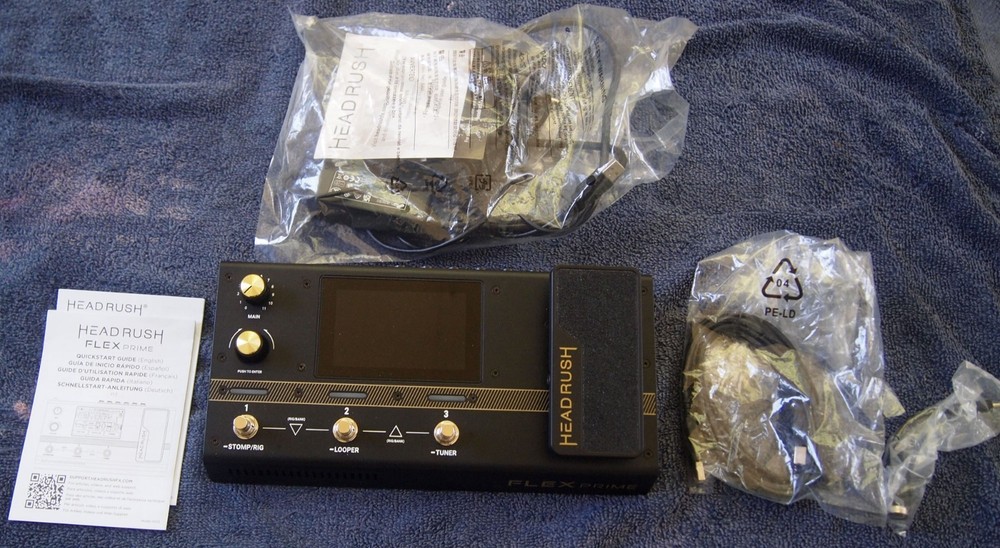 Headrush Flex PRIME Pedal board