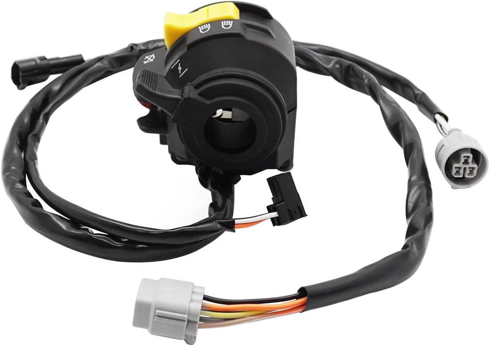 Left Handlebar Start Stop Kill Headlight Switch for Kawasaki KFX400 2003-2006