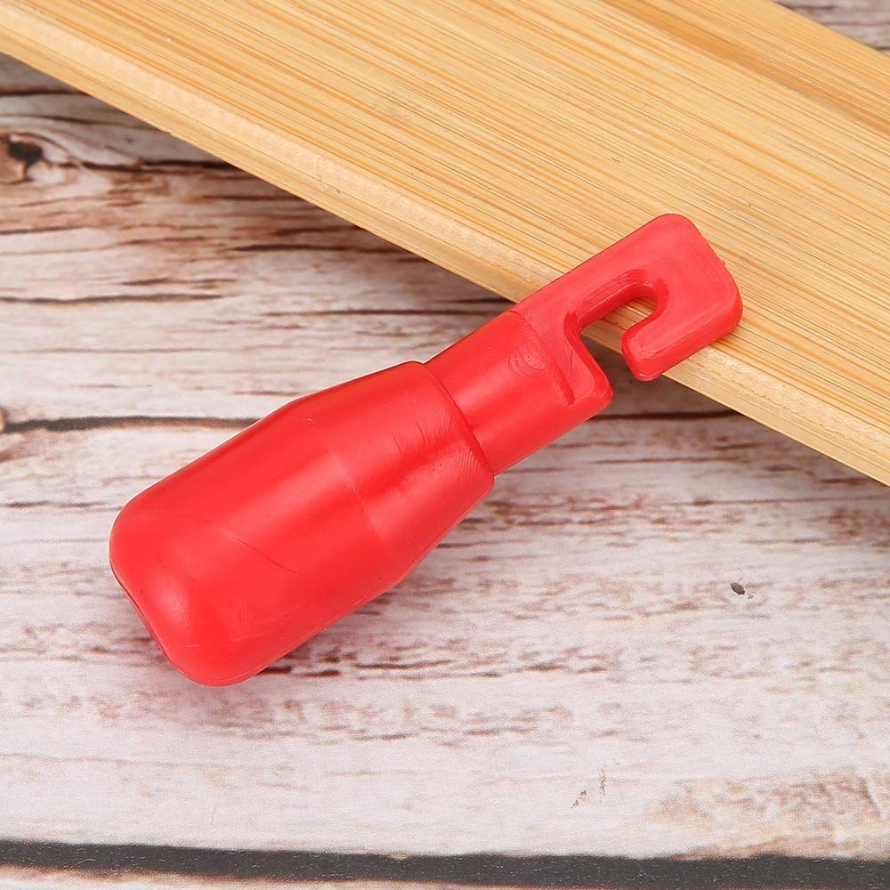 2 PCS Red Hook Type Rolling Cane Tip Replacement Accessory For Blind Stick