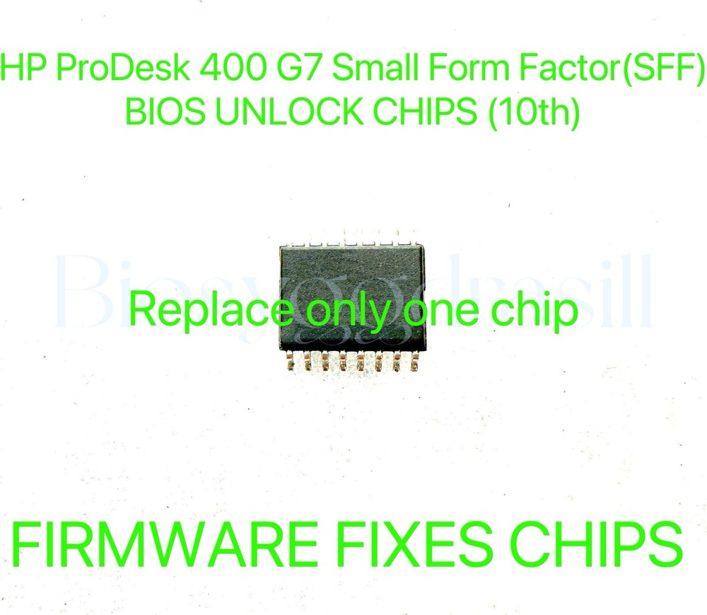 HP ProDesk 400 G7 Small Form Factor(SFF) PC, ADMIN NO PASSWORD BIOS CHIP