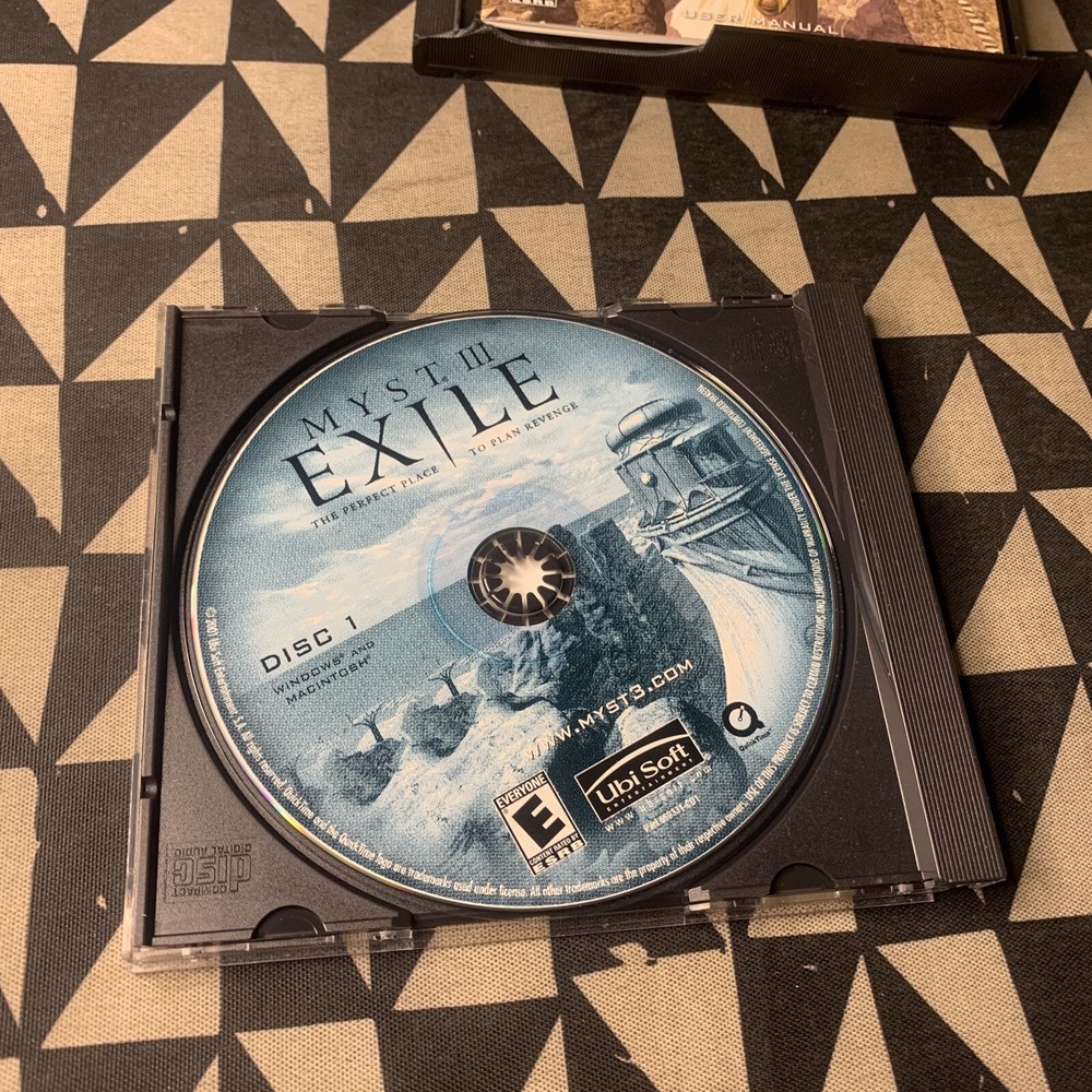 MYST III Exile PC CD-ROM 2001 Ubisoft