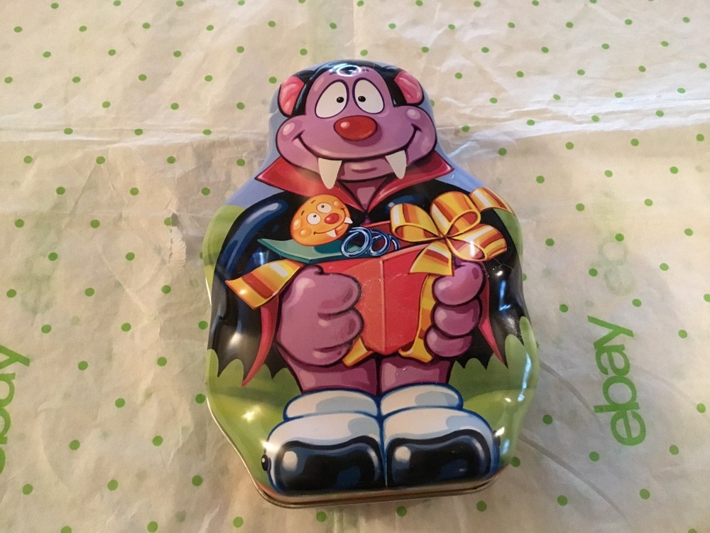 Count Dracula metal tin