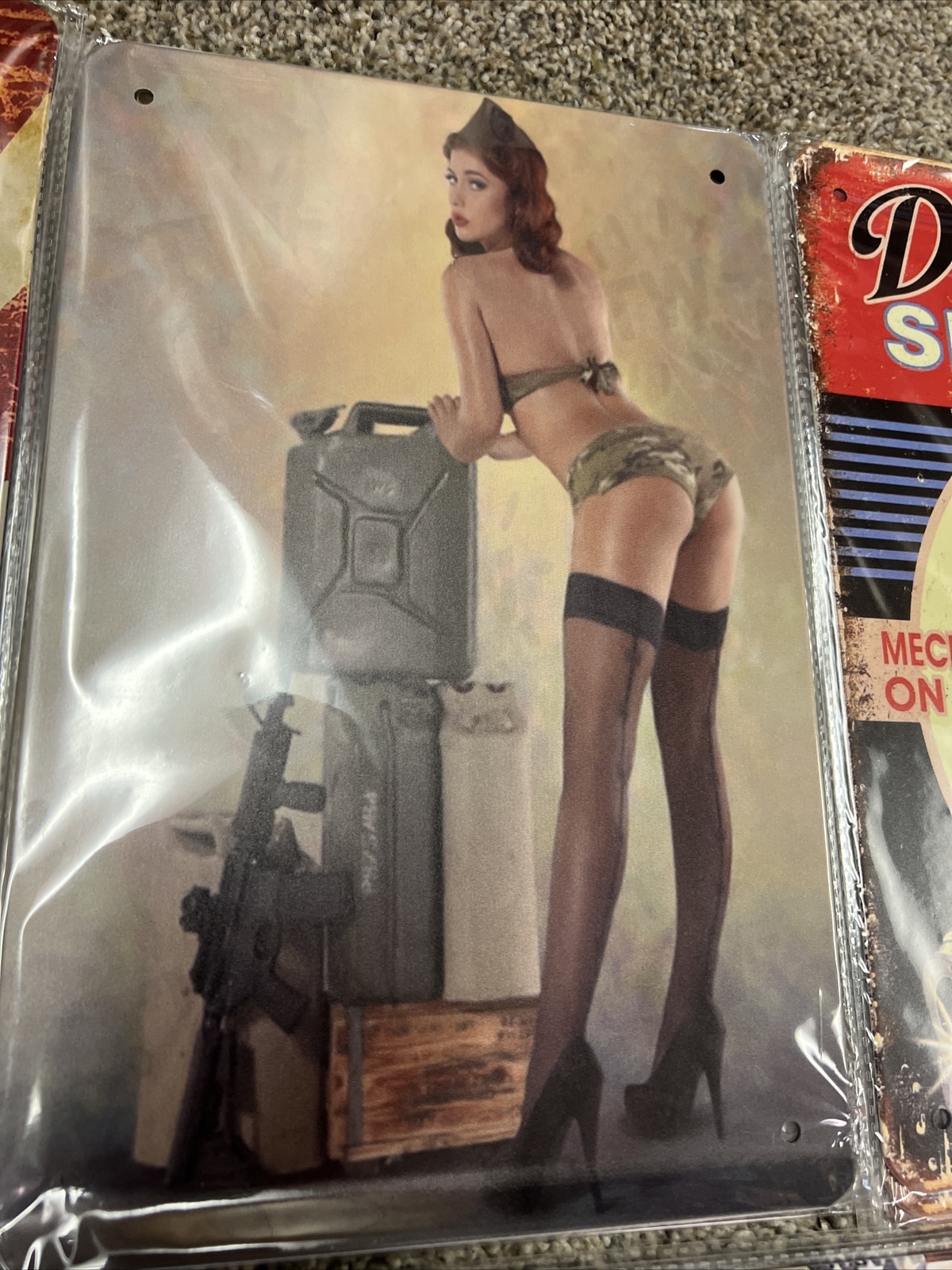 wall Sign decor tin metal plates set of 13 motorcycle Harley Davidson Indian New