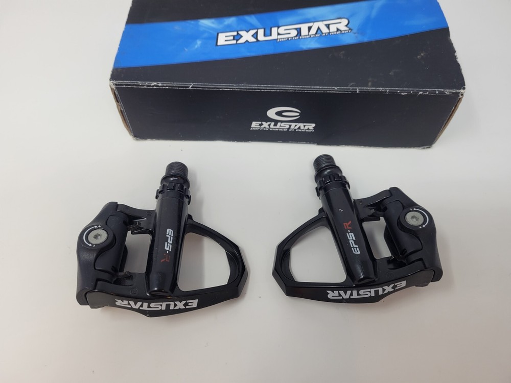 Exustar Clipless Road Pedals E-PR201 Black With Box