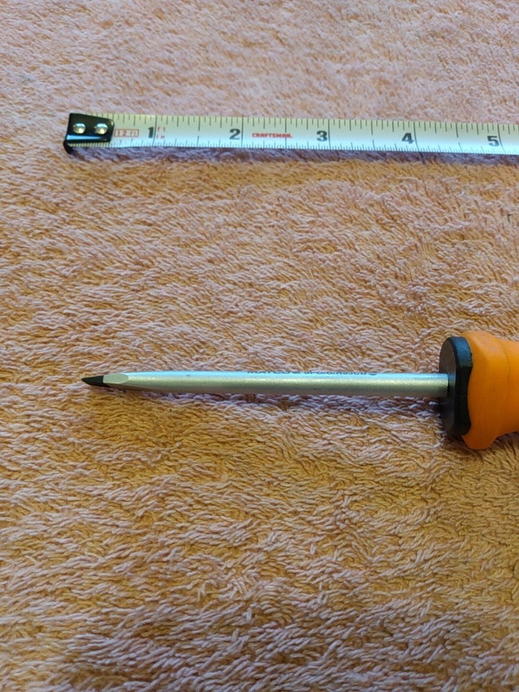 Matco Tools Slotted Screwdriver Orange New