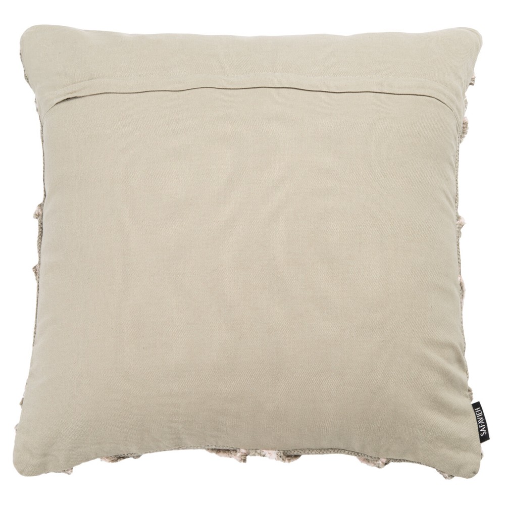 SAFAVIEH Ashlin Pillow | Grey / Beige |