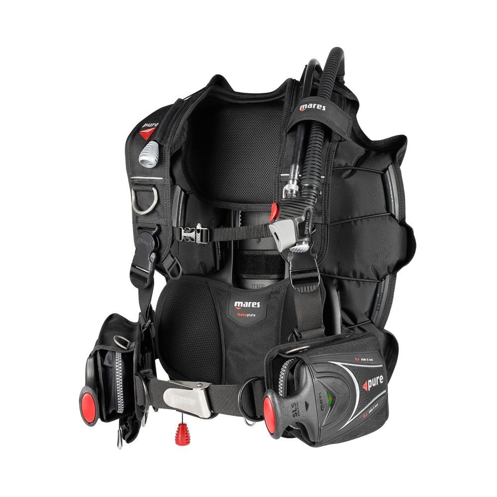 Mares Bolt SLS Scuba Diving BC Dive BCD Integrated Weight System Size Small