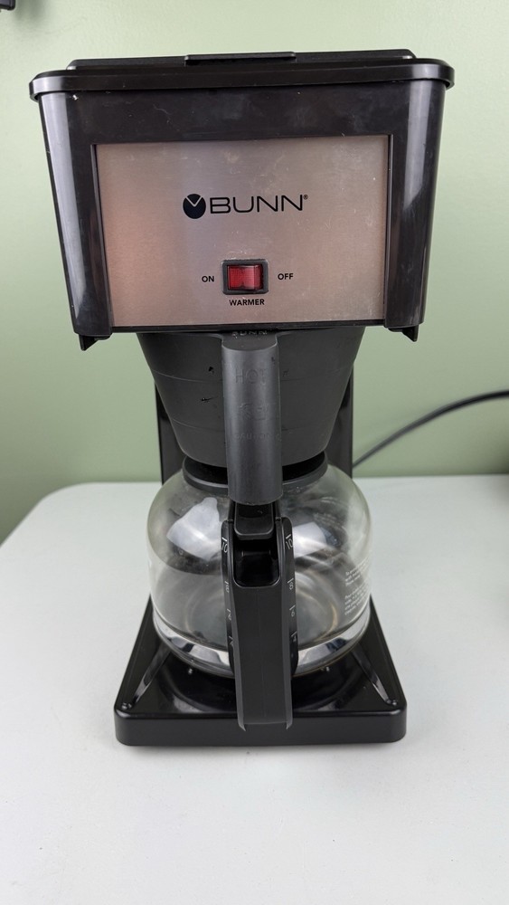 Bunn Speed Brew Classic 10-Cup Coffee Maker Drip Grx-B Gr Black Euc