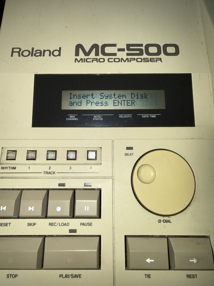Vintage 1980s Roland MC-500 Micro Composer