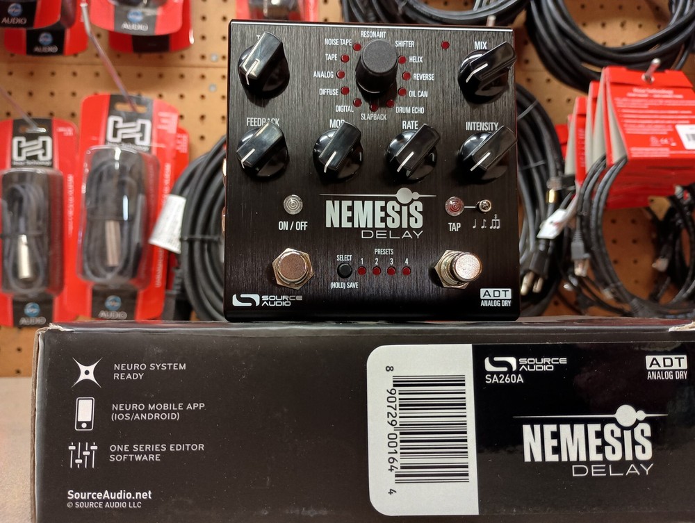 Source Audio SA260A Nemesis ADT Delay Pedal w/Analog Dry Path - Used