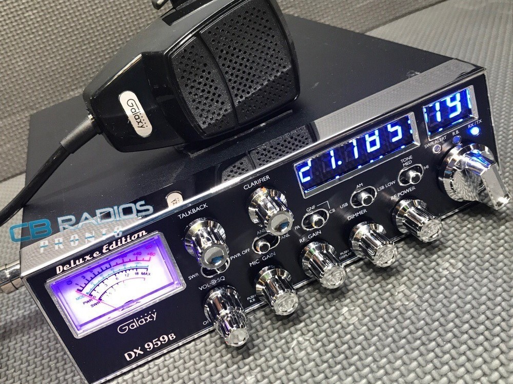 Galaxy DX-959B CB Radio PERFORMANCE TUNED+RECEIVE ENHANCED+FREQUENCY ALIGN+ECHO