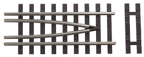 Walthers-Track Code 100 Nickel Silver Bridge Track End Set - Includes 2 End