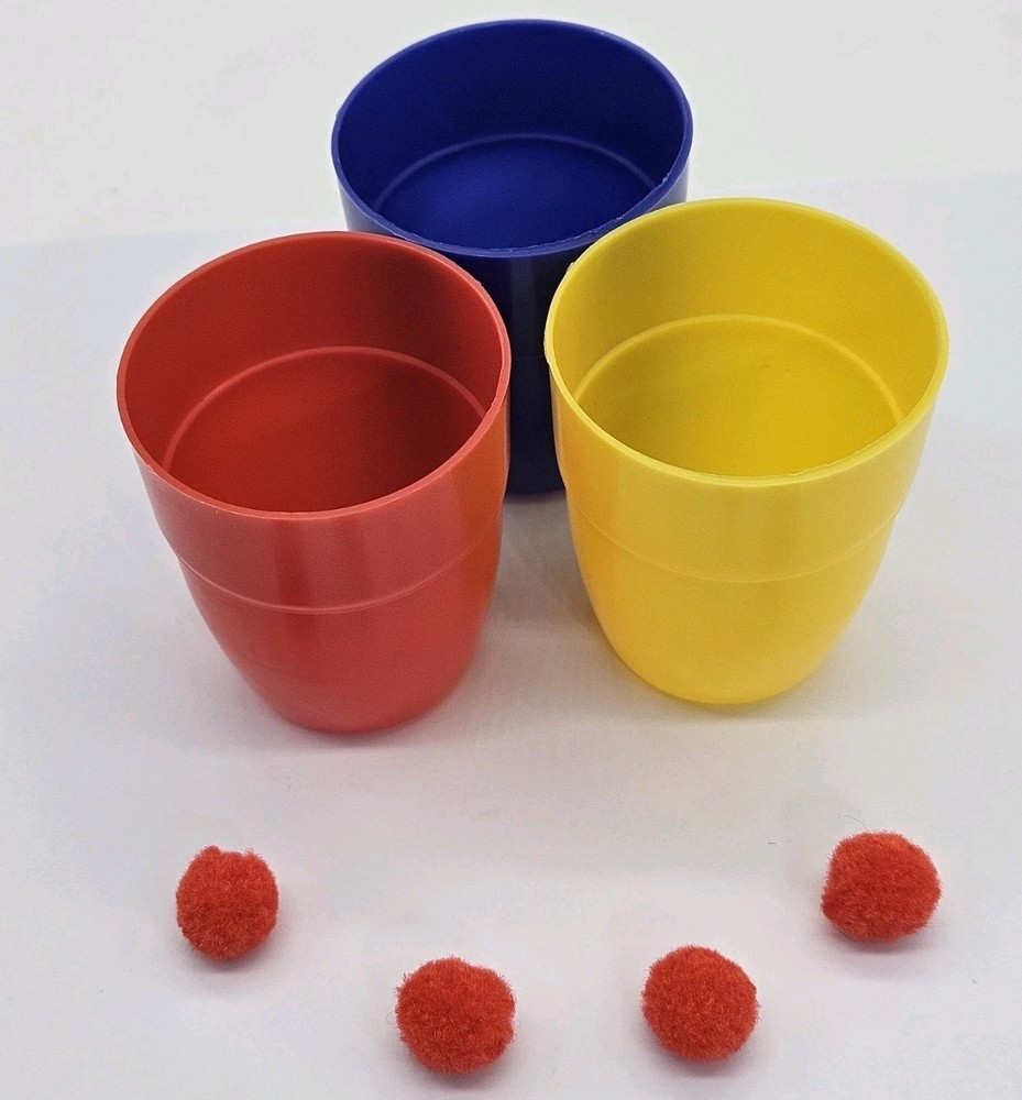 Magic Trick - Cups and Balls Close-up Table Tricks MA1