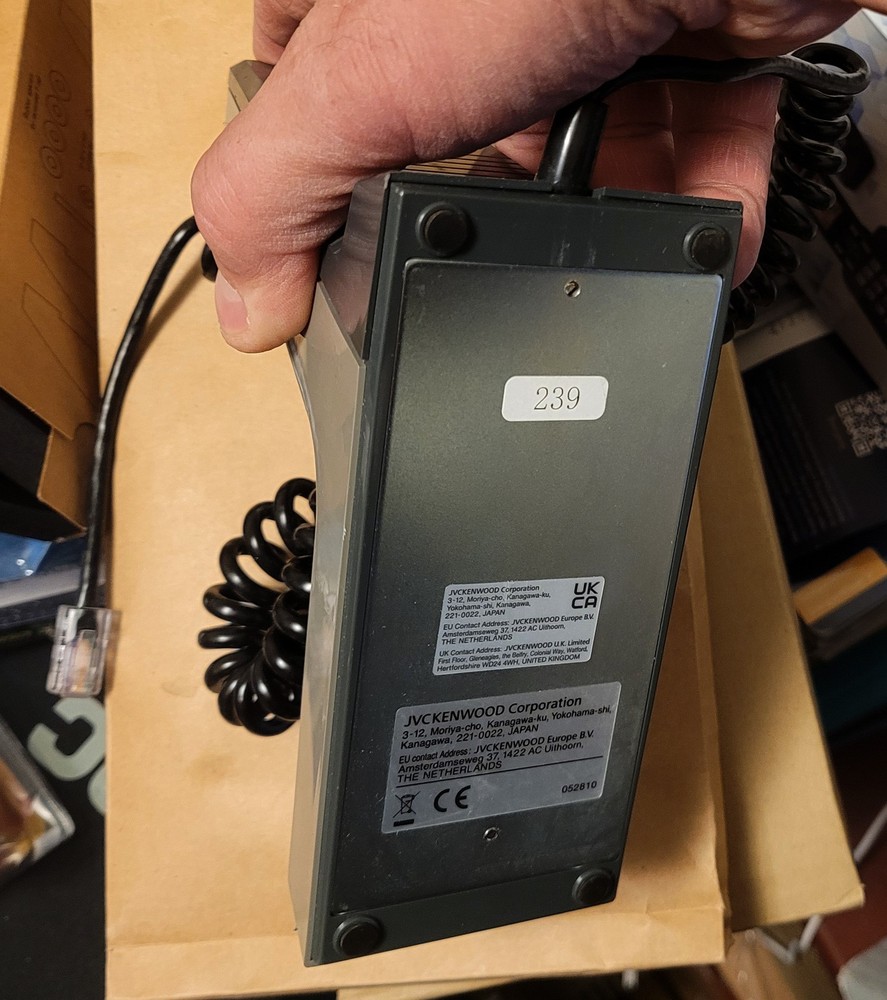 OEM Kenwood KMC-9C / Desk Microphone / Dispatch Microphone / Base Microphone