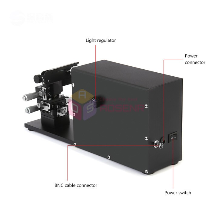 400X Fiber Array FA Optical Fiber End Face InspectionMatrixFiber Detector.