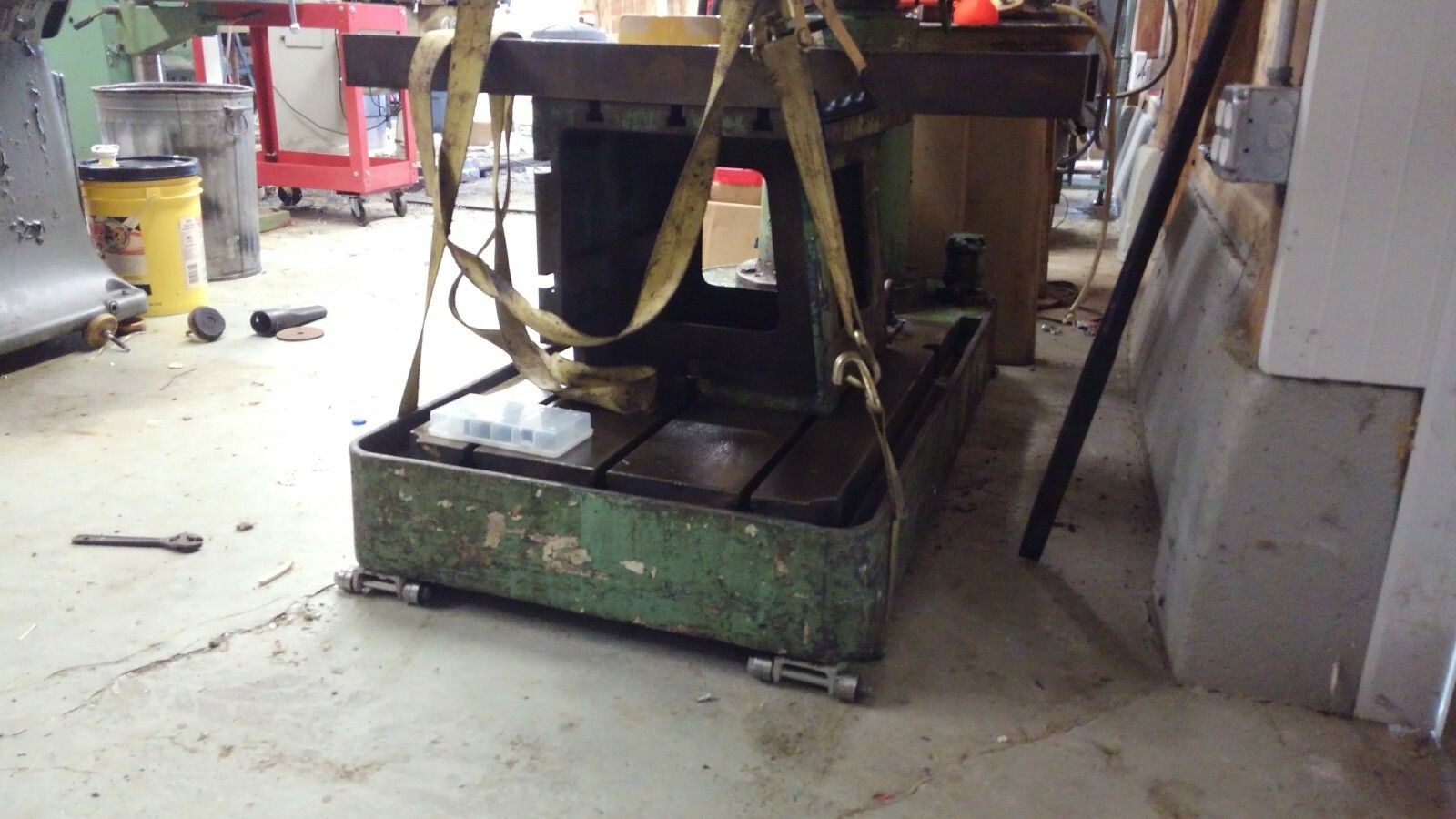 MADE IN USA Machine Moving Skake Roller Dolly set (4) 10,000lbs