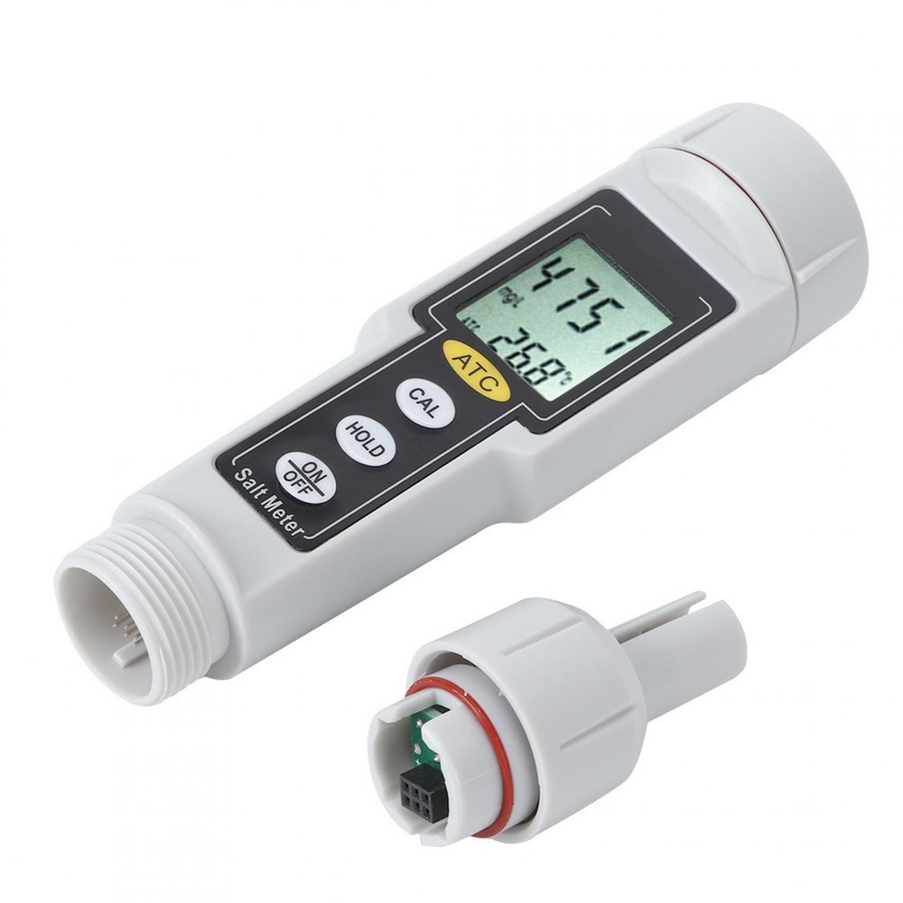 CT3081 Salinity Temperature Humidity Tester Meter Portable Digital Salinometer