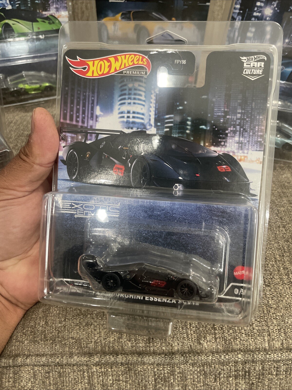 60 Qty Blister Protector Case for Hot Wheels Premium Line