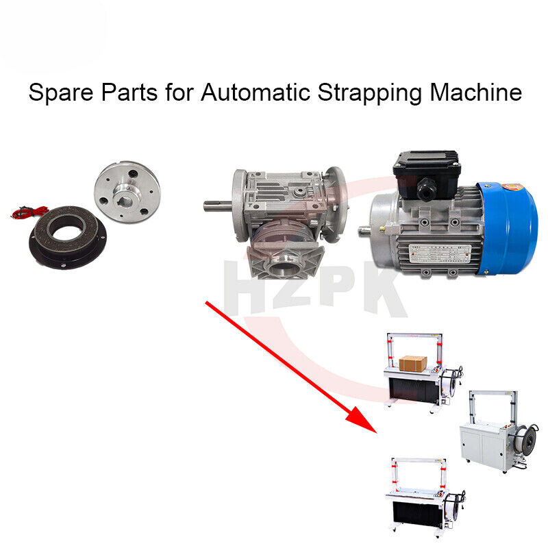 Automatic Strapping Machine Parts EM Brake Block Reducer Motor