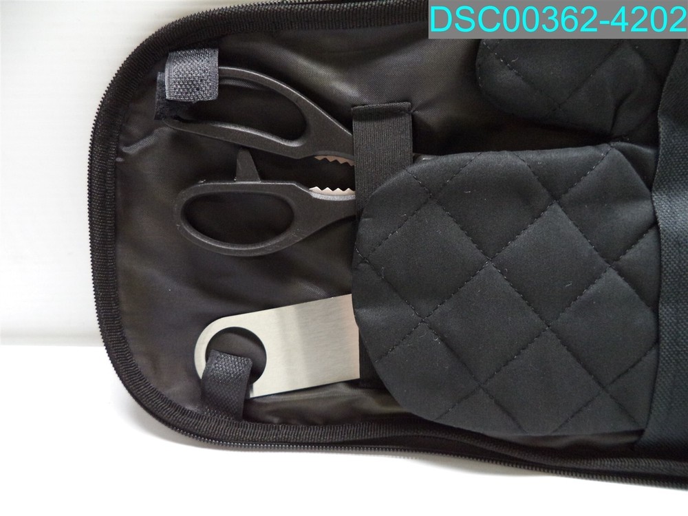 Brighthouse Financial Customized 7-Piece Pit Master BBQ Set In Carrying Case