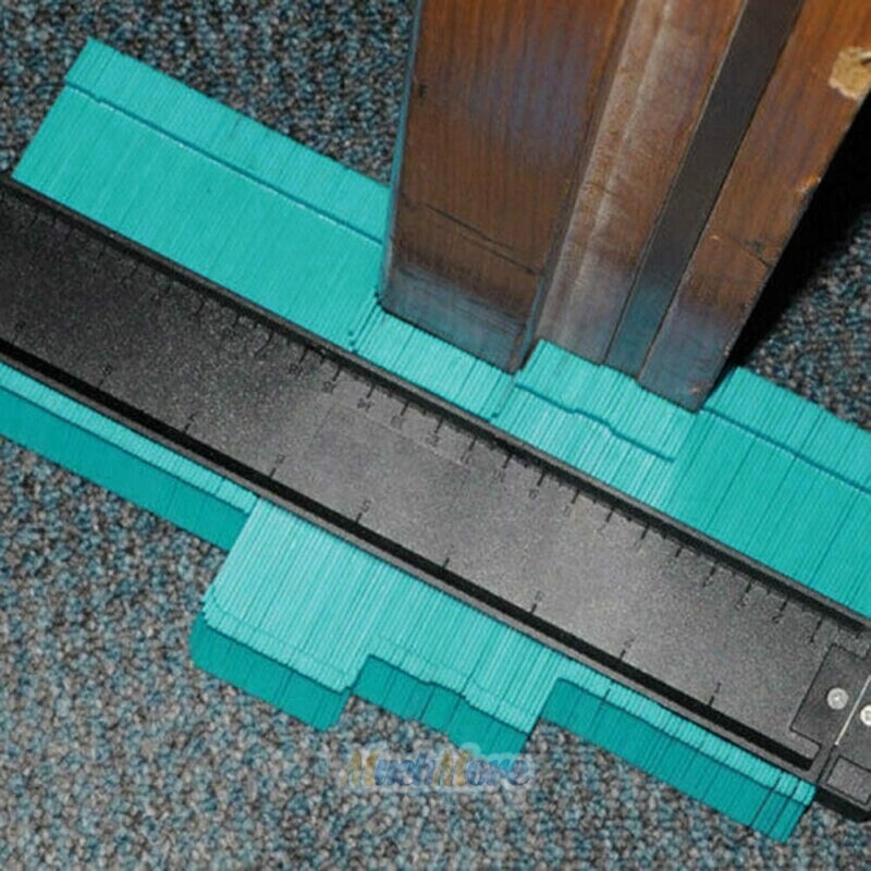 10in Plastic Contour Gauge for Irregular Shape Duplication Measure Tool