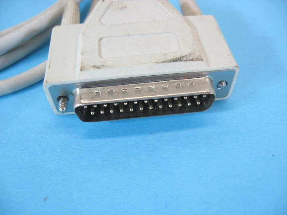 6ft. Serial Computer Cable DB9-F x DB25M Data 72"