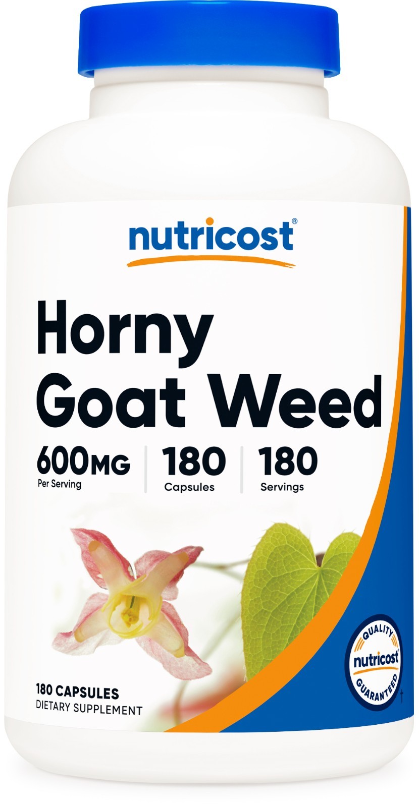 Nutricost Horny Goat Weed Extract (Epimedium) 180 Capsules -Gluten Free, Non-GMO