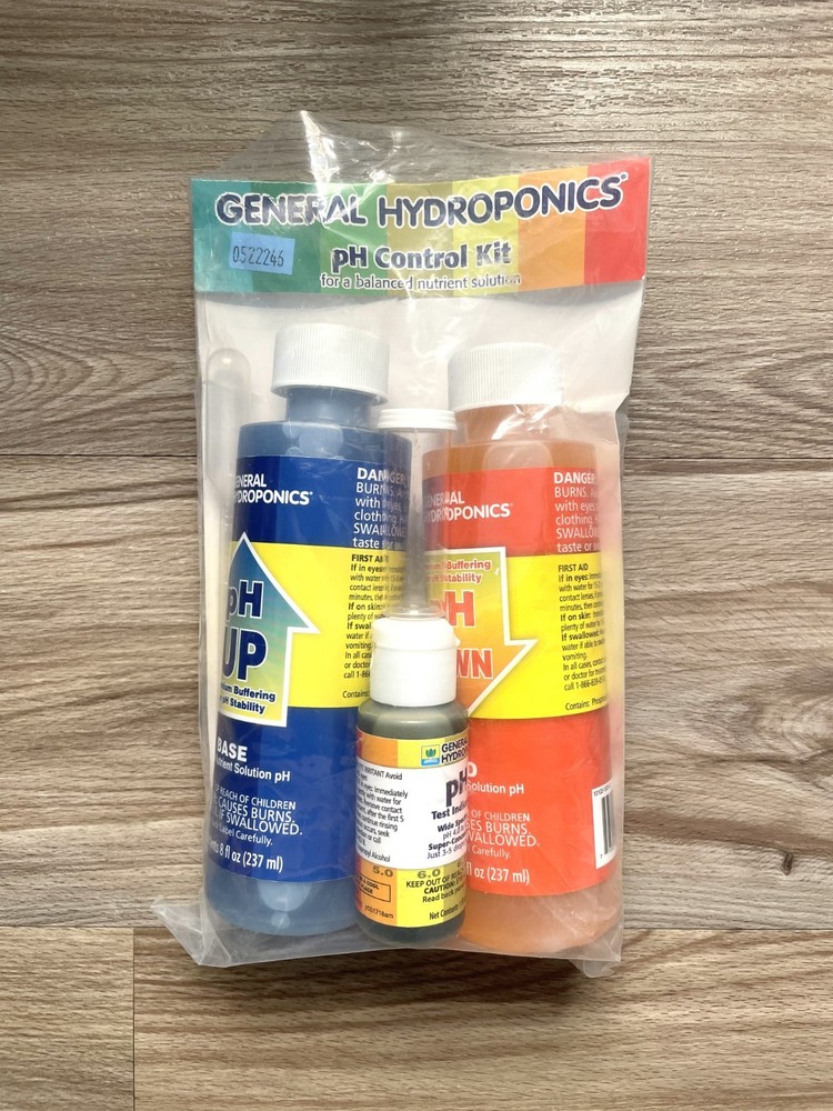 General Hydroponics pH Control Kit pH Testing Kit