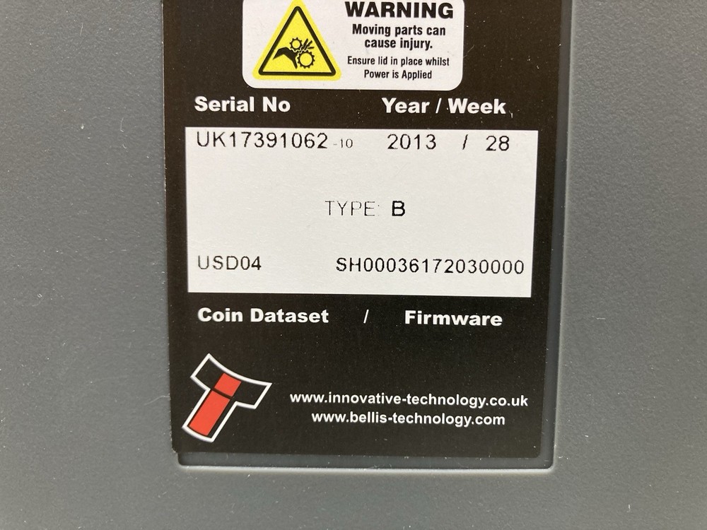 ITL NV200 SMART PAYOUT SMART COIN HOPPER COMESTEROGROUP RM5 VALIDATOR UNTESTED