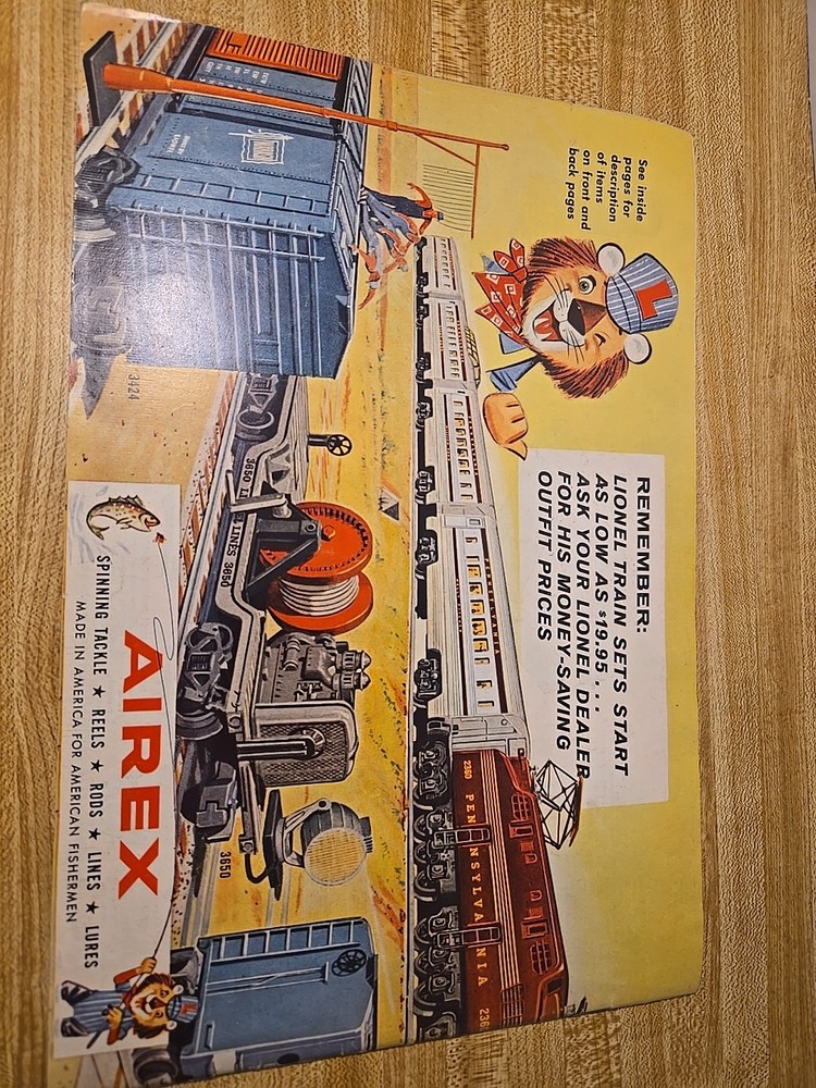 Lionel 1956 Original Catalog