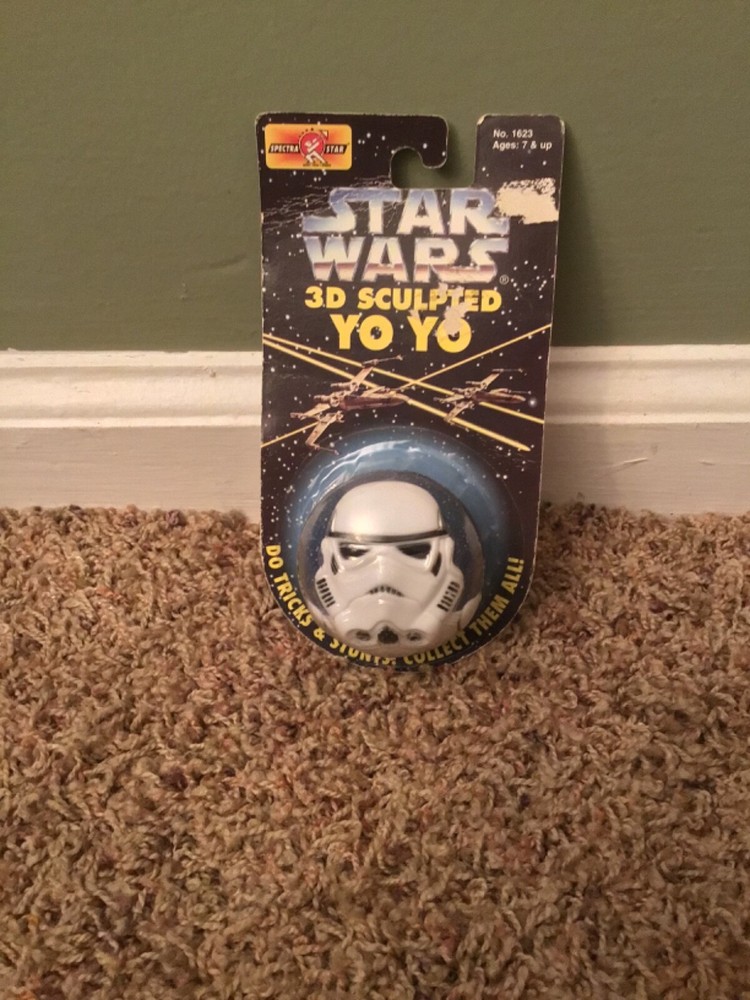 1995 Star Wars Stromtrooper 3D Sculpted Yo Yo