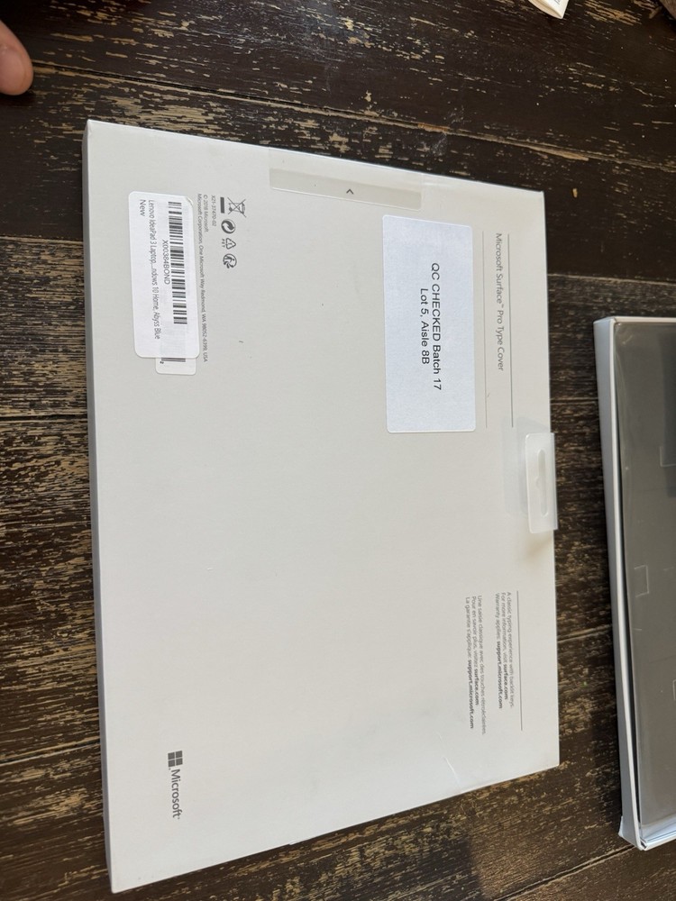 Microsoft Surface Pro Black/gray Alcantara Type Cover