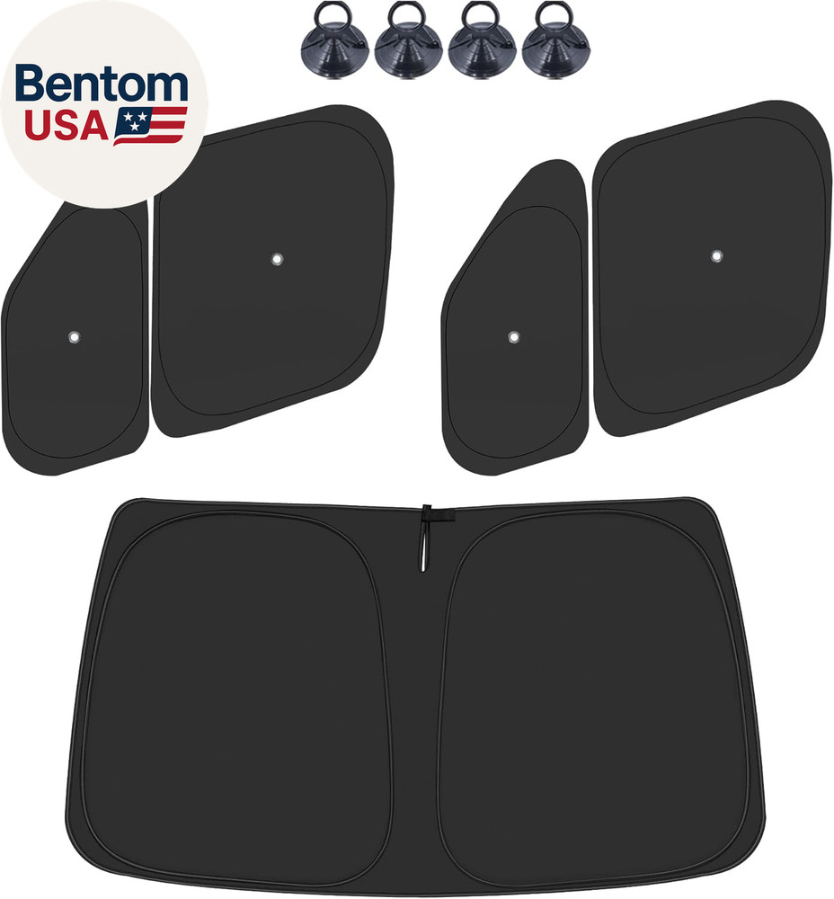 Front Windshield ＆ Side Window Sun Shade for 2014-2025 Dodge RAM Promaster Full