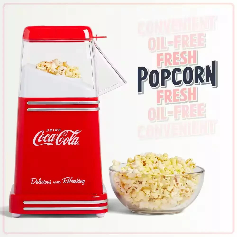 Coca-Cola 2 Oz. Red Mini Countertop Popcorn Machine