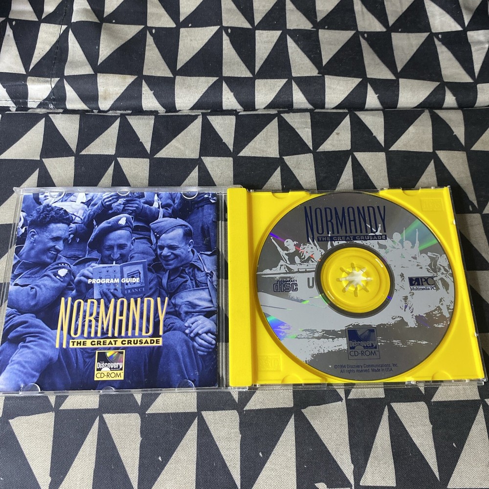 Normandy The Great Crusade PC CD-ROM Discovery