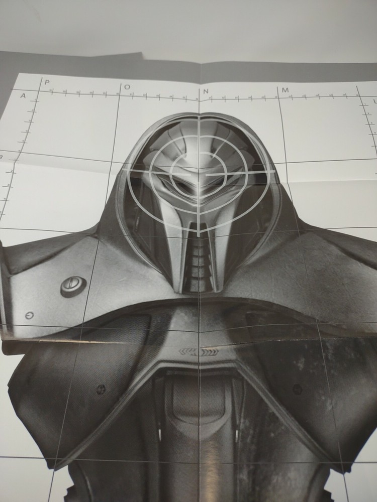 Battlestar Galactica Range Sheet Command Issue Cross Rank-Service MINT CONDITION