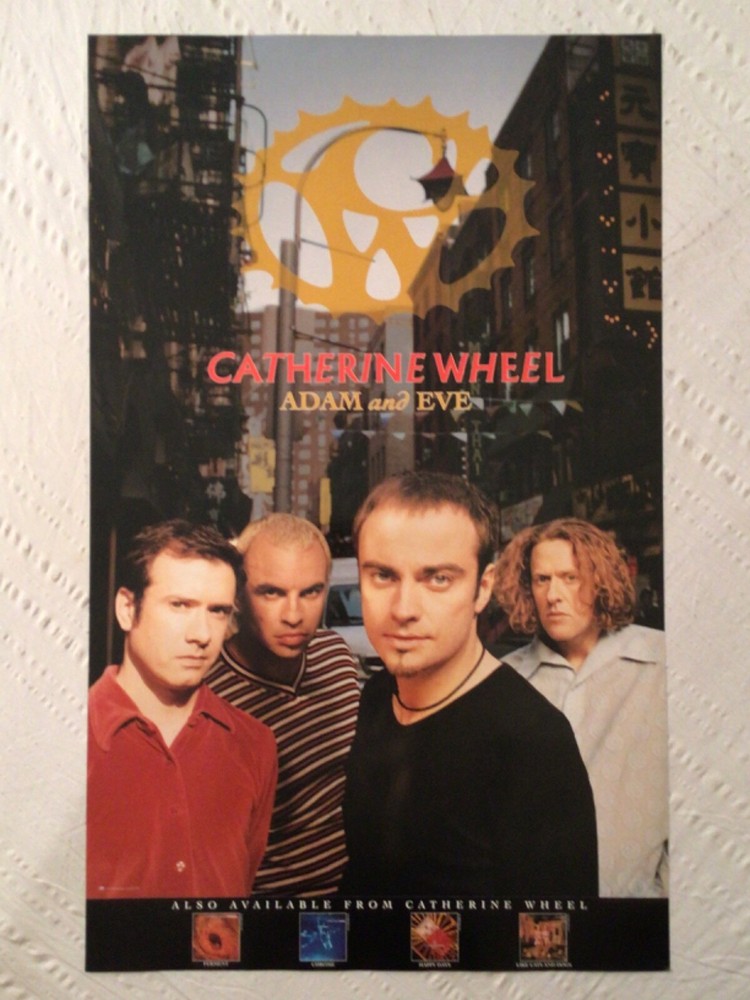 Catherine Wheel 1997 Promo Poster Adam And Eve