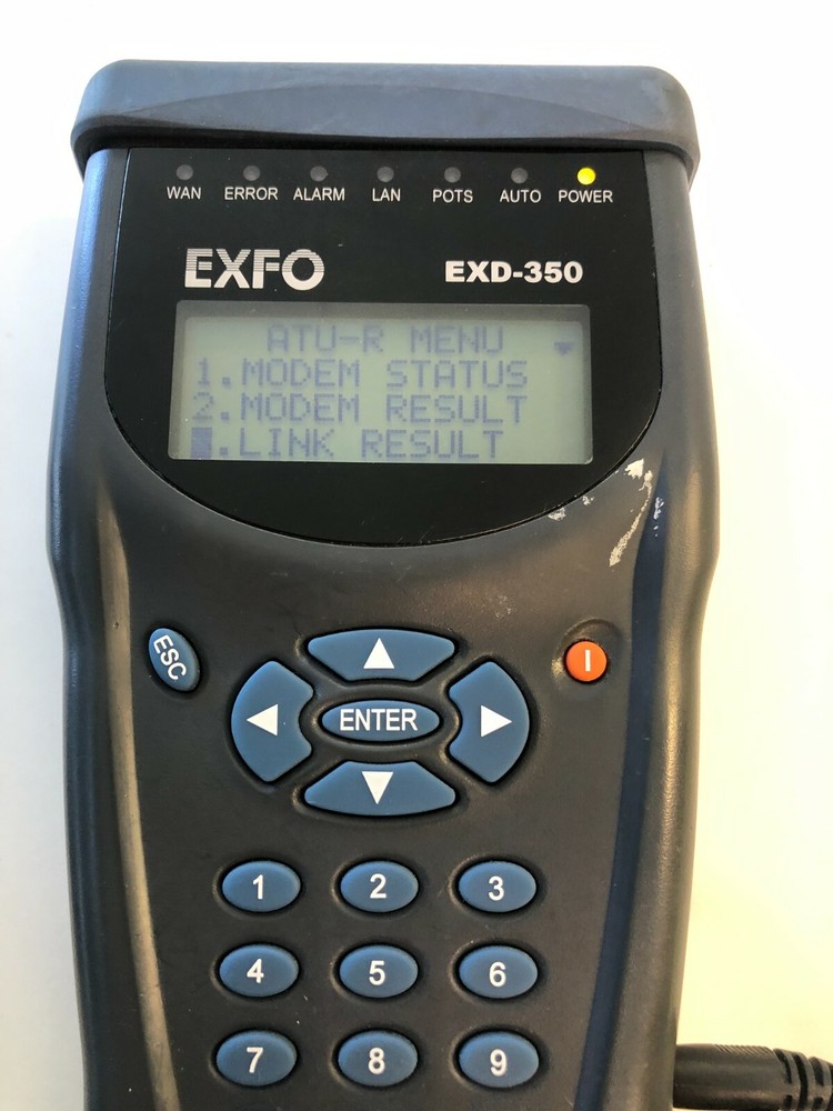 EXFO EXD-350 Advance ADSL2+ Tester