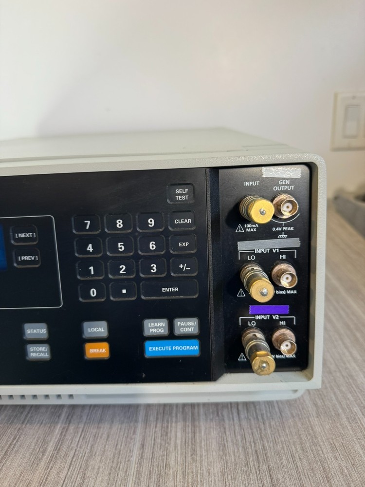 Solartron Schlumberger SI-1260 Impedance Gain/Phase Analyzer 1255B