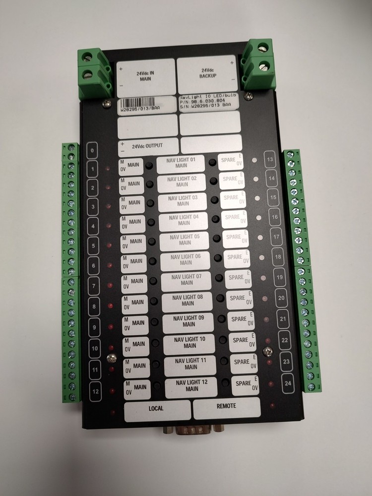 Praxis DIN I/O-module 24ssdo for Navigation Lights LED/Bulb