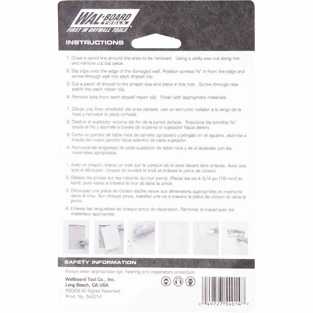 Drywall Repair Clip (6-Pack)