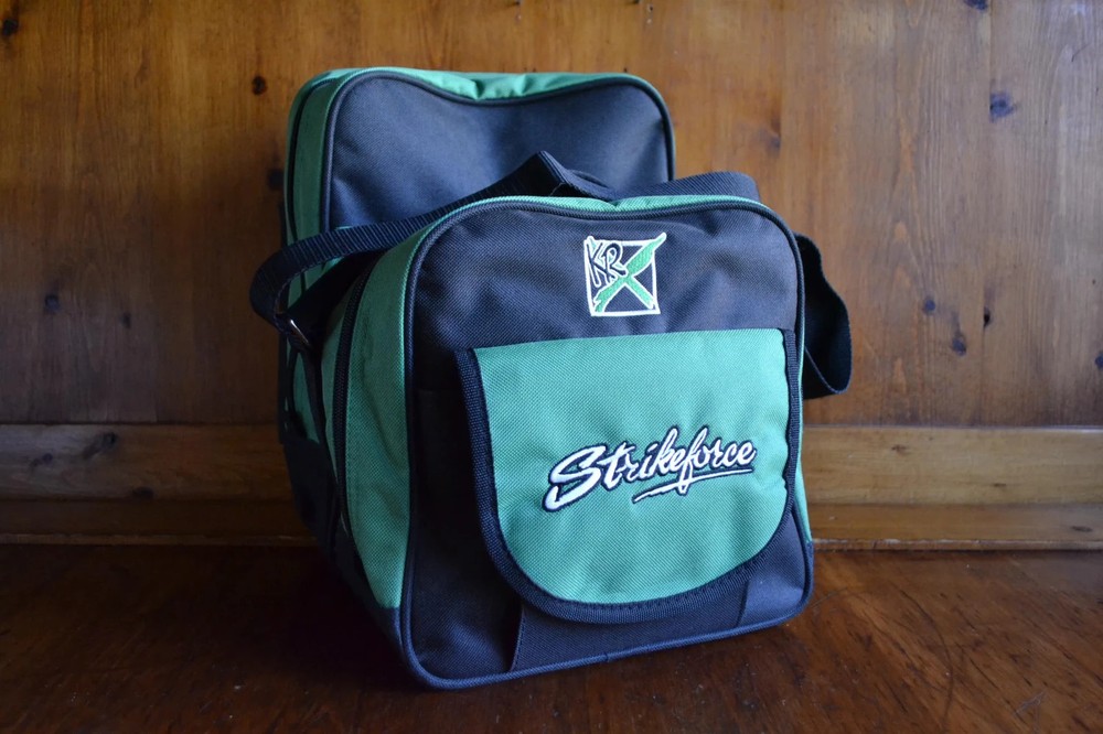 KRX Strikeforce 1 Bowling Ball Bag Green Clean
